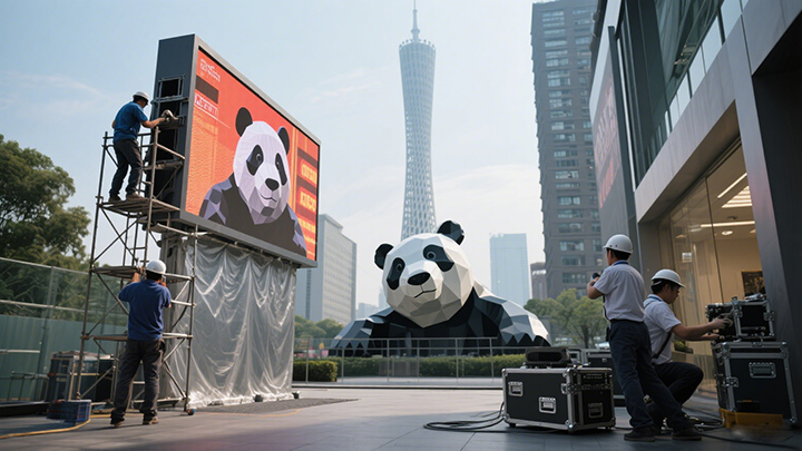 專業保障，長效運行：成都 LED 顯示屏安裝與后期維護指南